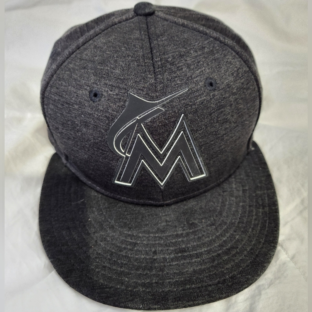 Miami Marlins Dark Gray Hat